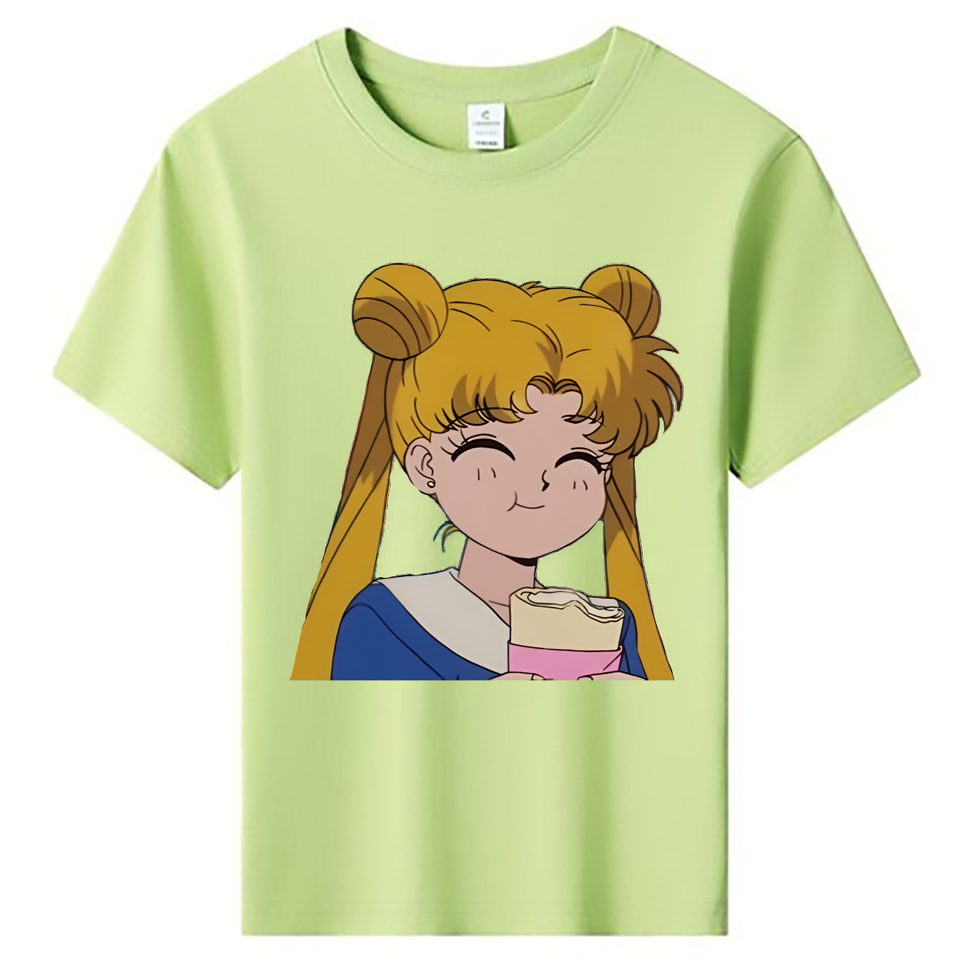 （画像用） 美少女戦士セーラームーン 愛野 美奈子 あいの みなこ Sailor Moon Aino Minako 綿100％キッズTシャツ（フロントプリント）